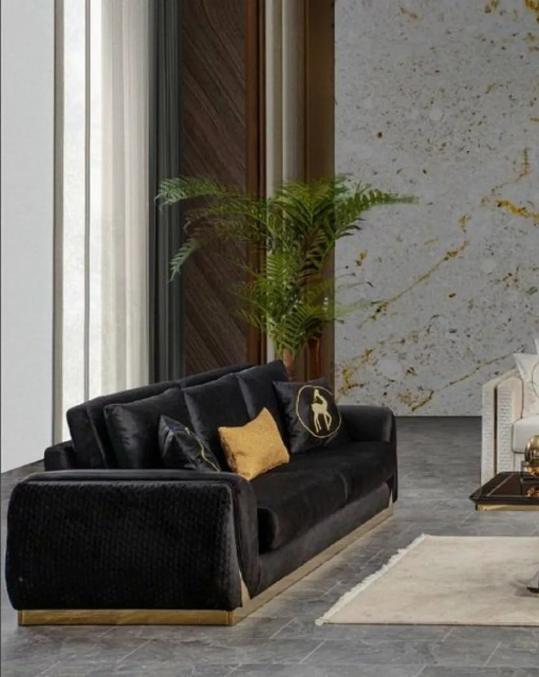 JVmoebel Sofa Couch Sofa italienischer Stil Couchen Dreisitzer Sofa Luxus günstig online kaufen