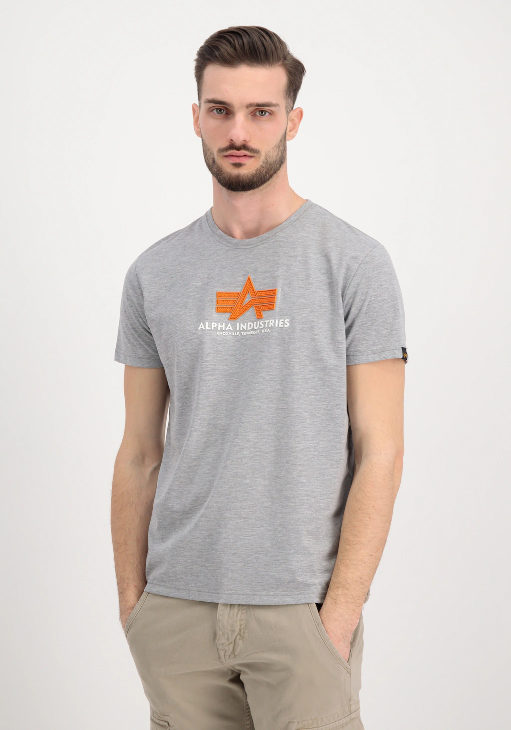 Alpha Industries T-Shirt "Alpha Industries Men - T-Shirts Basic T-Shirt BL günstig online kaufen