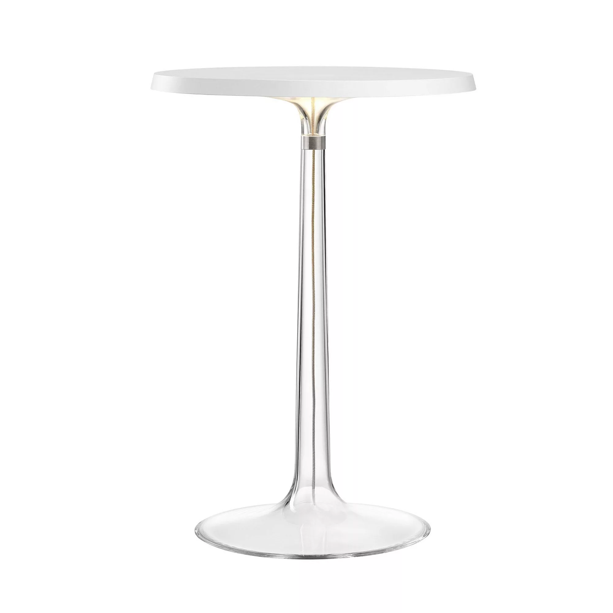 Flos - Bon Jour LED Tischleuchte Weiß - weiß/ohne Schirm/H 41cm/Ø 28,3cm/LE günstig online kaufen