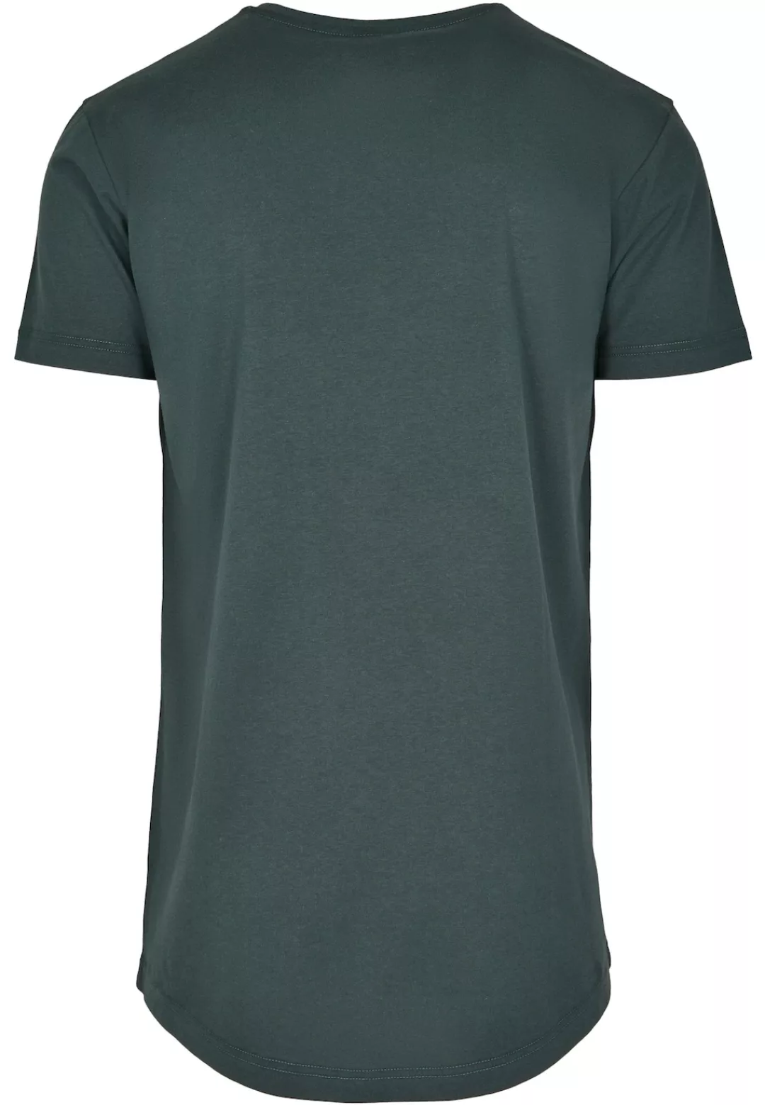 URBAN CLASSICS Kurzarmshirt "Urban Classics Herren Shaped Long Tee" günstig online kaufen