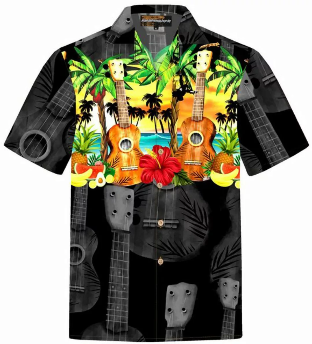 Hawaiihemdshop.de Hawaiihemd Hawaiihemdshop Hawaii Hemd Herren Baumwolle Ku günstig online kaufen