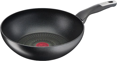 Tefal Wok »Unlimited«, Aluminium, kratzfest, Induktion, Temperaturanzeiger, günstig online kaufen