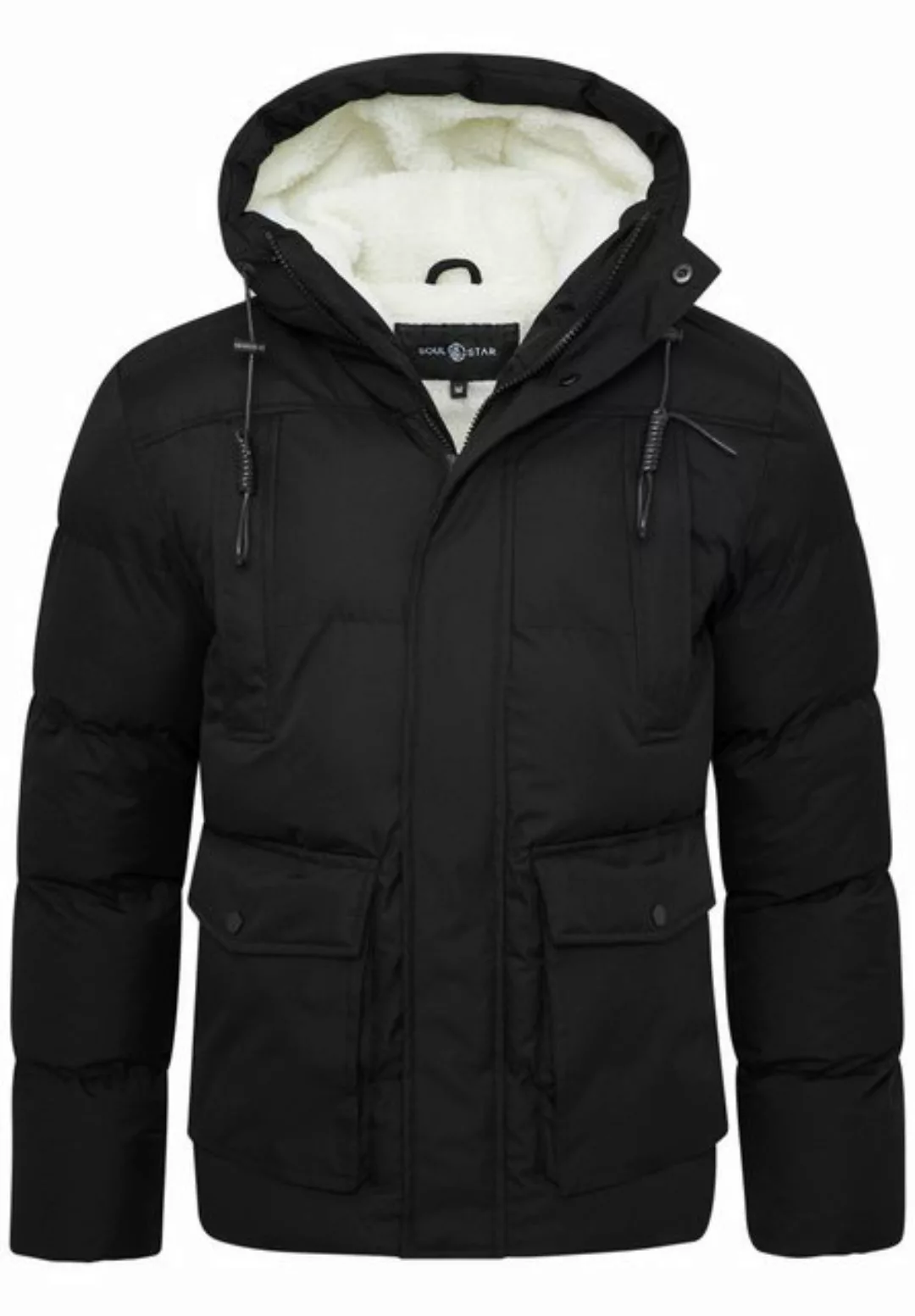 SOULSTAR Winterjacke S2SINTRA Herren warme Steppjacke mit Kapuze Pufferjack günstig online kaufen