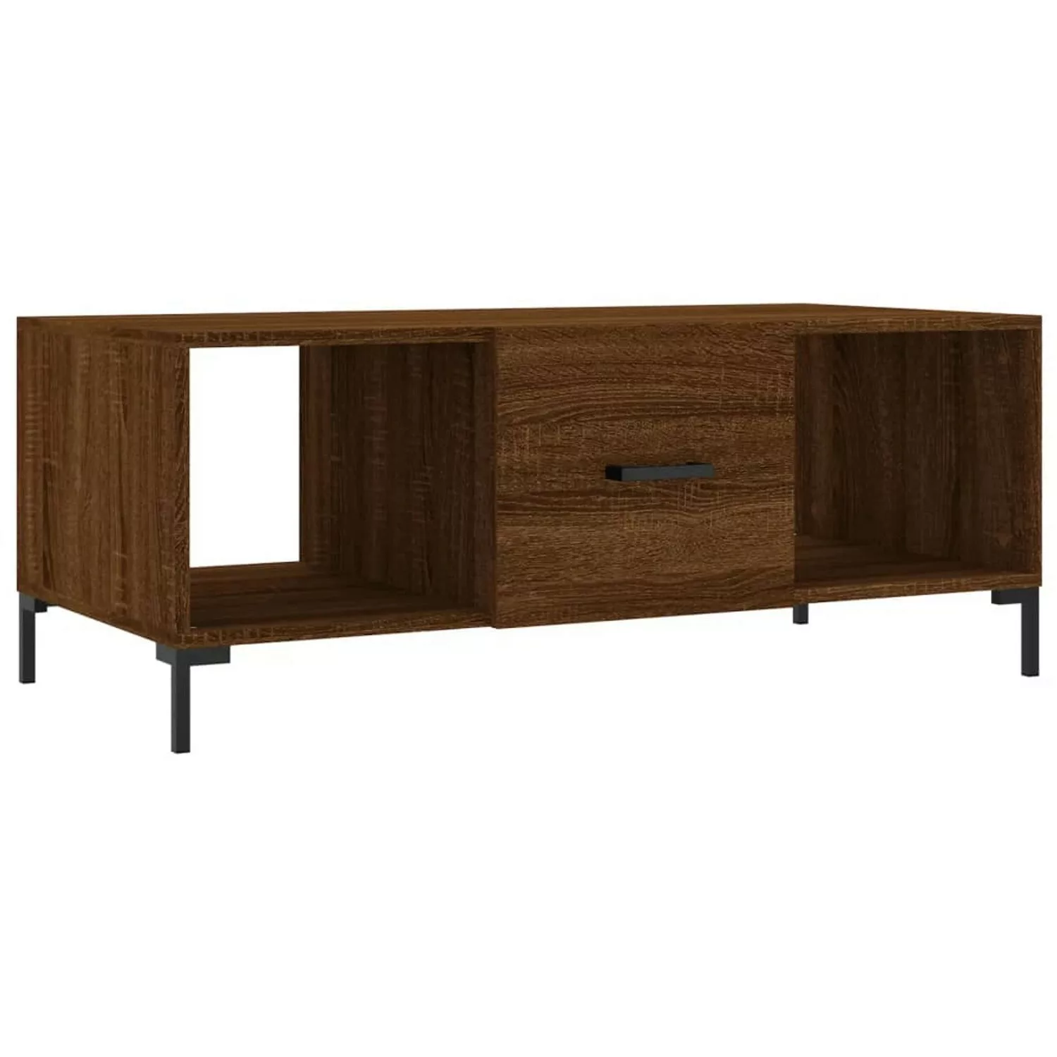 vidaXL Couchtisch Braun Eichen-Optik 102x50x40 cm Holzwerkstoff Modell 9 günstig online kaufen