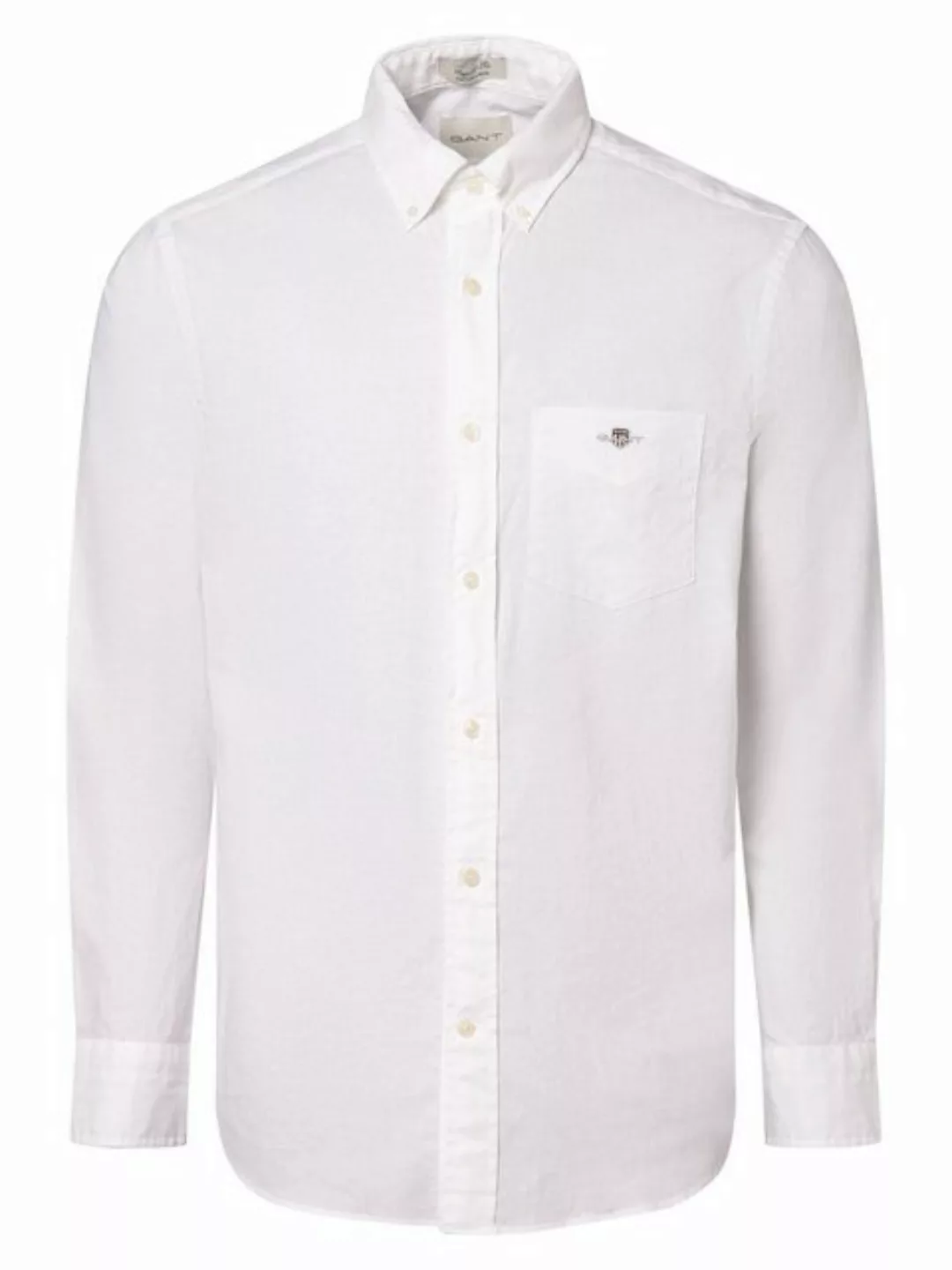 Gant Blusenshirt REG COTTON LINEN SHIRT günstig online kaufen