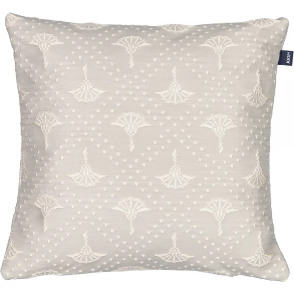 JOOP! Kissenhüllen Cornflower Charm - Farbe: Silber - 010 - 40x40 cm günstig online kaufen