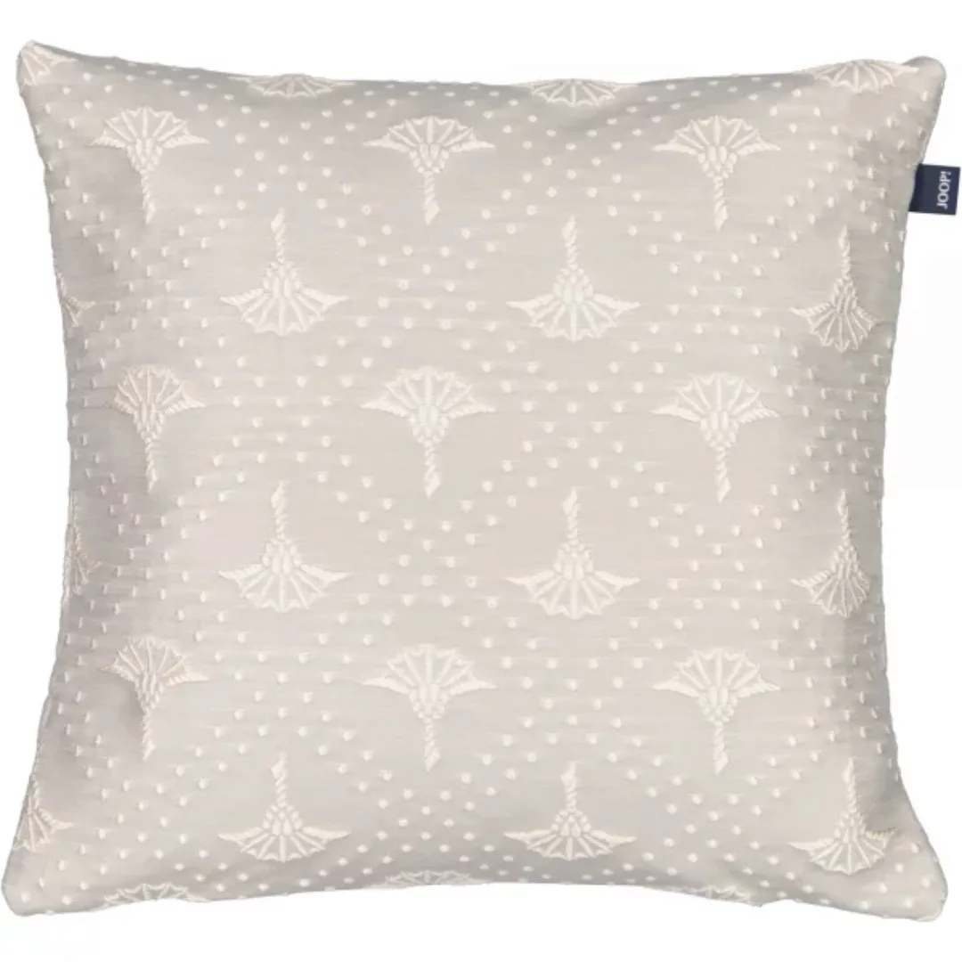 JOOP! Kissenhüllen Cornflower Charm - Farbe: Silber - 010 - 40x40 cm günstig online kaufen