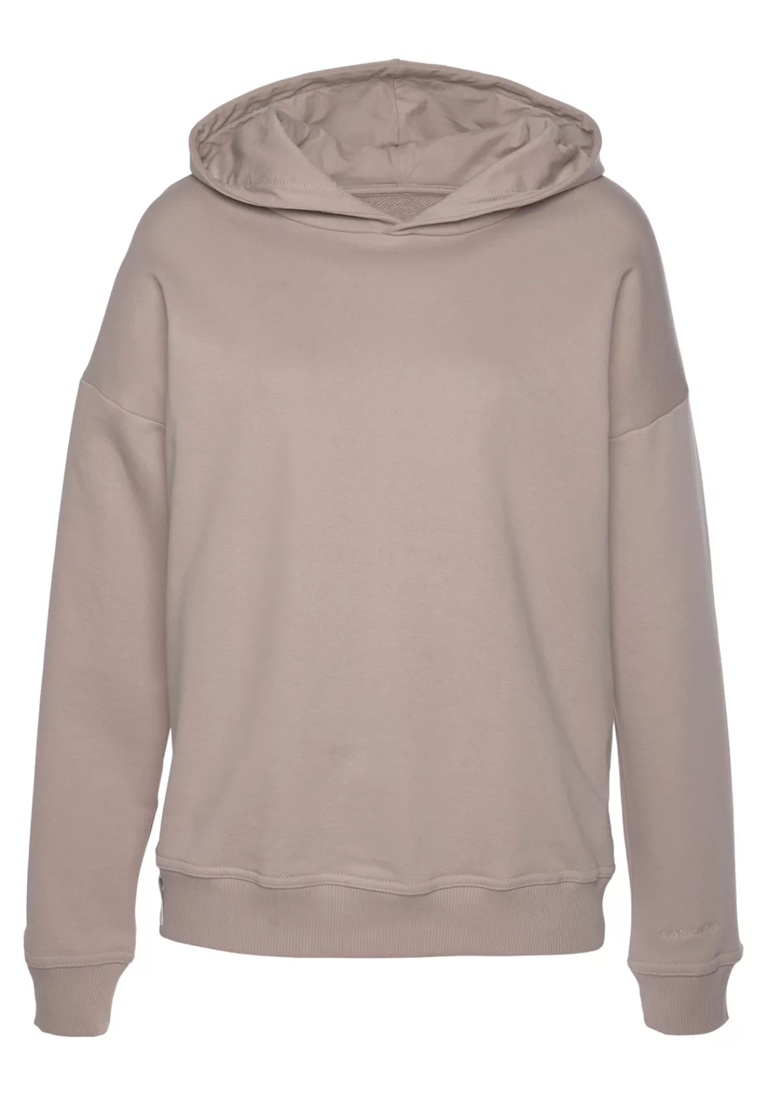 LASCANA Hoodie -Kapuzensweatshirt aus organischer Baumwolle, Loungewear, Lo günstig online kaufen