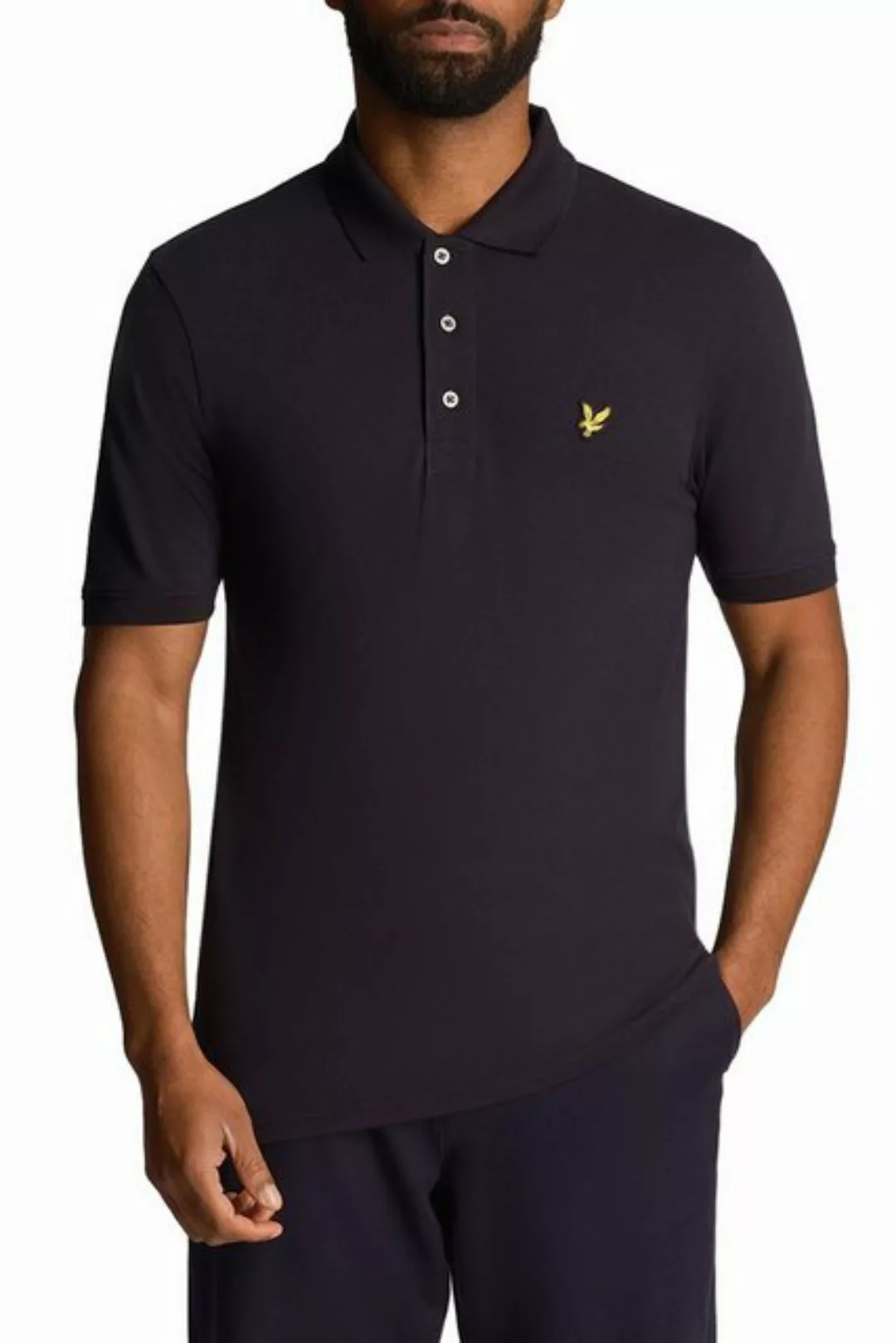 Lyle & Scott Poloshirt Basic Herren, Pique Baumwolle günstig online kaufen