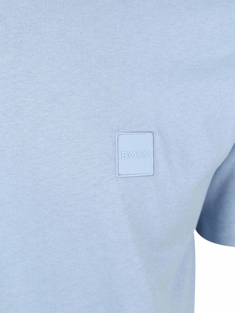 BOSS T-shirt Tales Open Blau - Größe XL günstig online kaufen