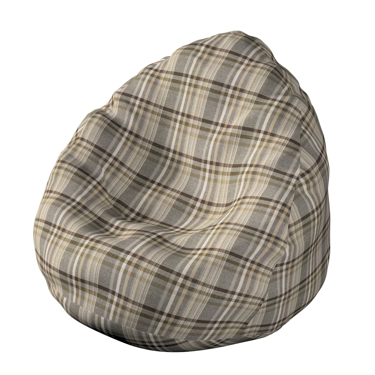 Bezug für Sitzsack, braun- beige, Bezug für Sitzsack Ø50 x 85 cm, Edinburgh günstig online kaufen