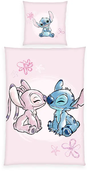 Disney Bettwäsche »Disney Stitch«, Wendebettwäsche günstig online kaufen
