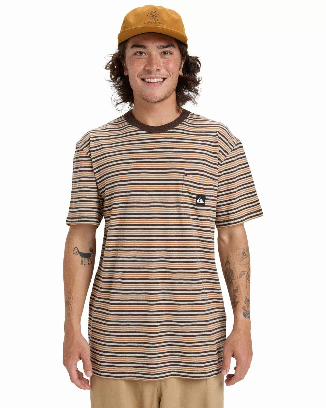 Quiksilver T-Shirt Onyx Striped günstig online kaufen