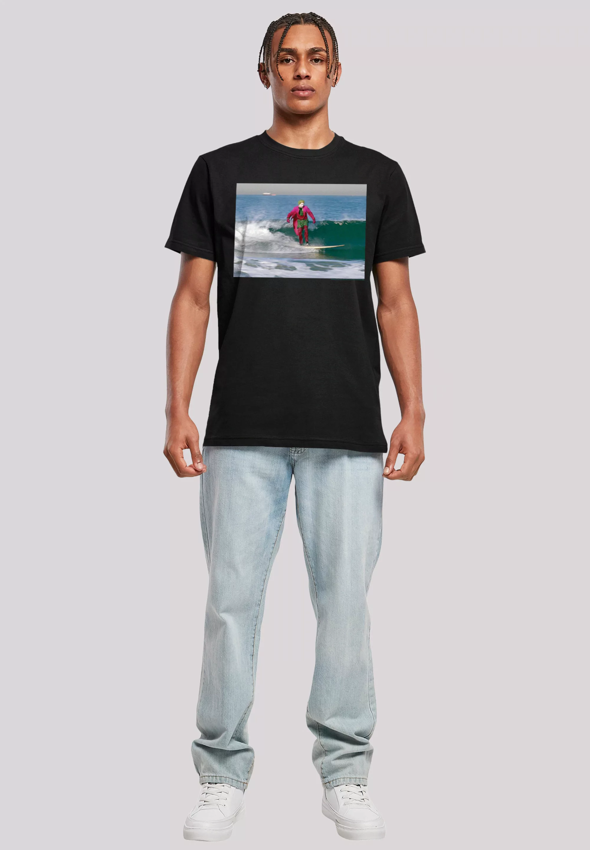 F4NT4STIC T-Shirt "Batman TV Serie Joker Surfing", Herren,Premium Merch,Reg günstig online kaufen