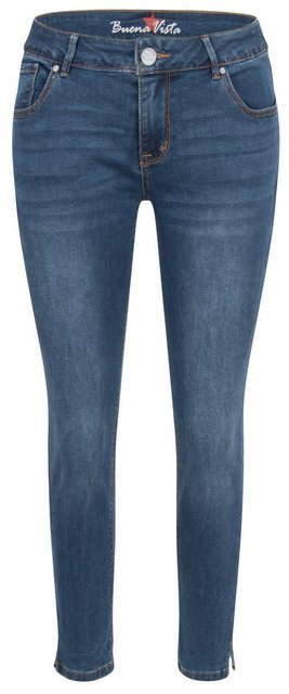 Buena Vista Stretch-Jeans BUENA VISTA ITALY 7/8 middle blue 888 B5281 102.4 günstig online kaufen