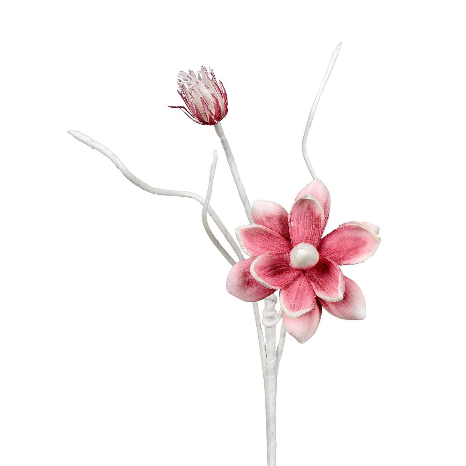 Kunstblume Blütenzweig weiß-rose, formano, Höhe 54 günstig online kaufen