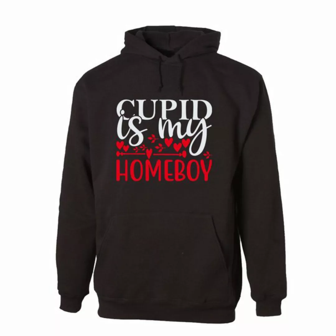 G-graphics Hoodie Cupid is my Homeboy Unisex mit trendigem Frontprint mit S günstig online kaufen