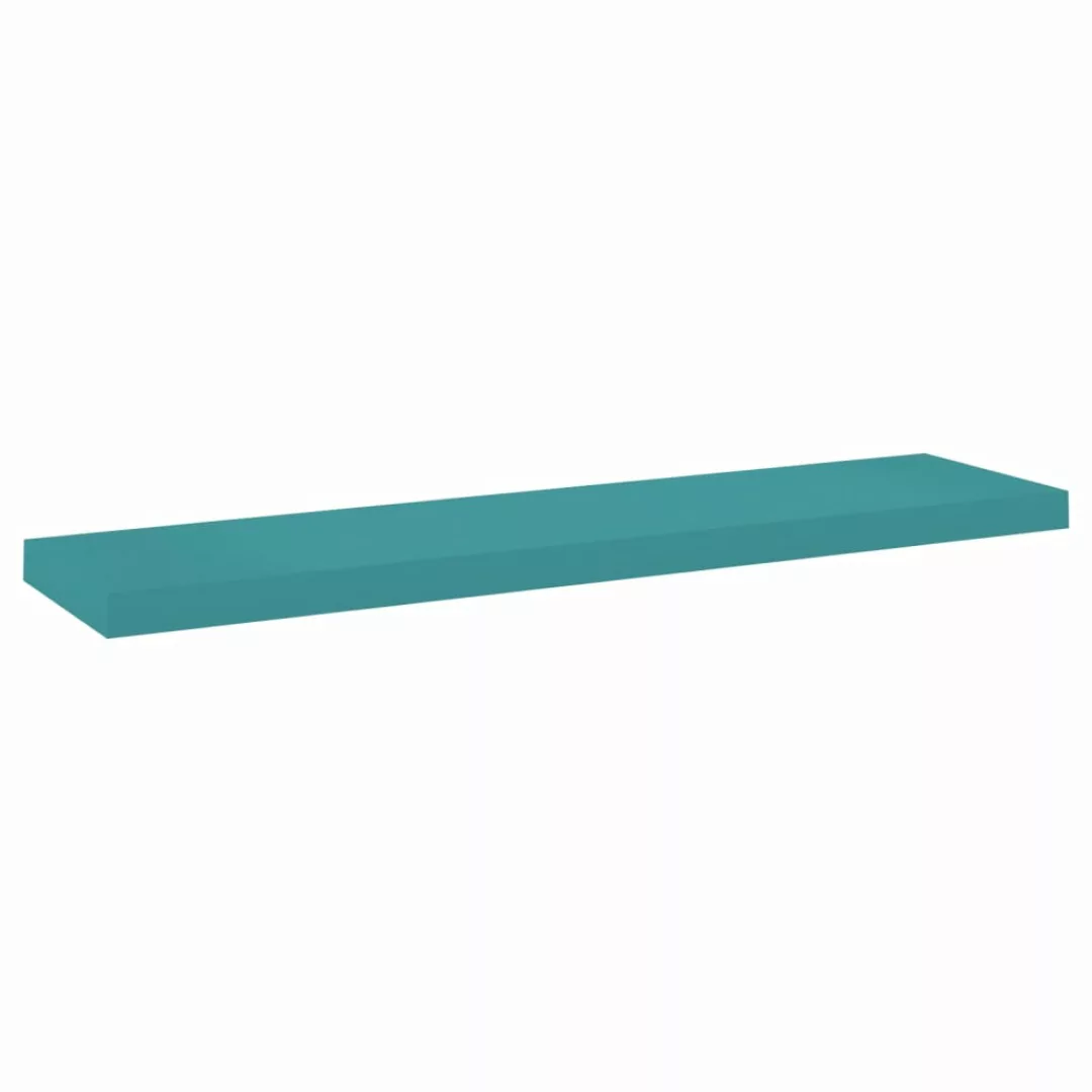 Schweberegal Blau 100x23,5x3,8 Cm Mdf günstig online kaufen