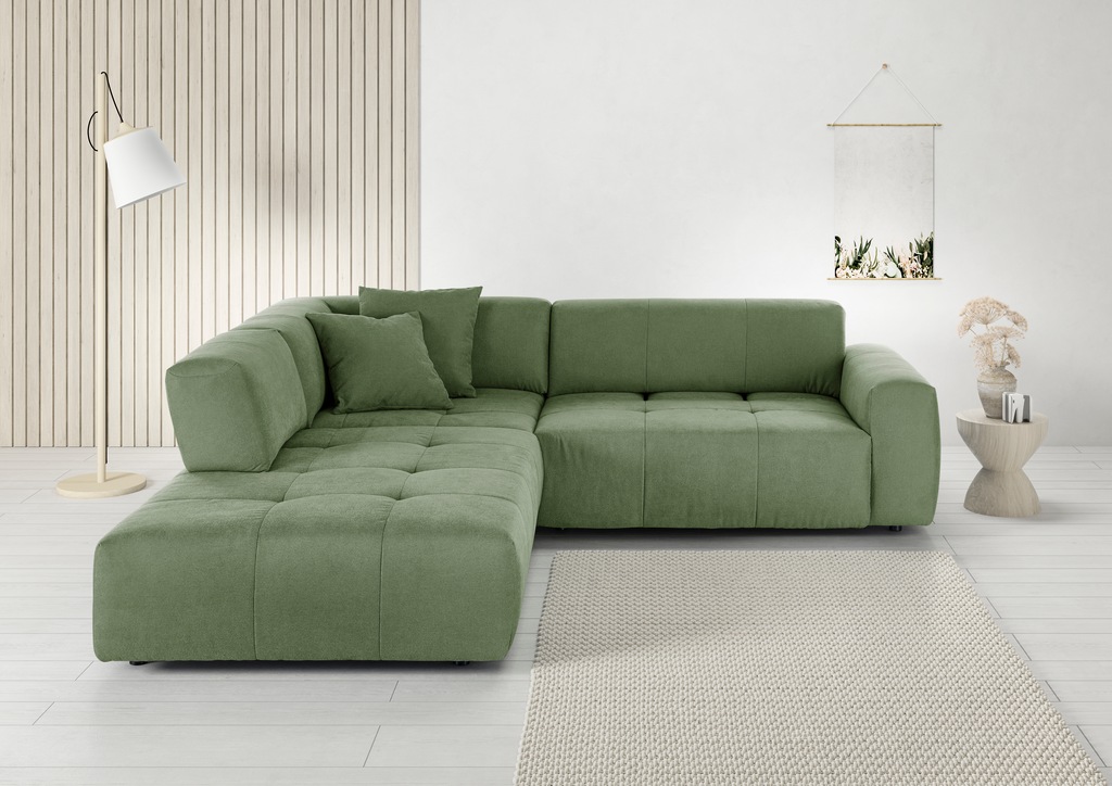 3C Candy Ecksofa "Yoshy Komfortsofa, bequem und modern, hochwertige Verarbe günstig online kaufen