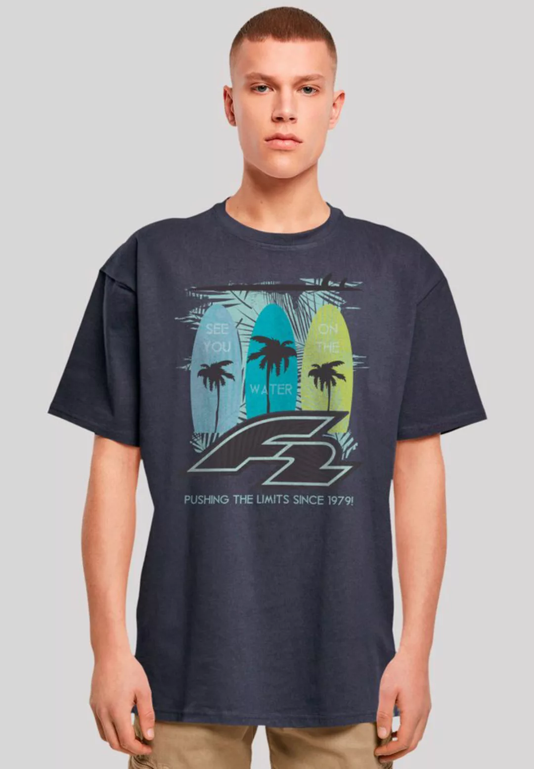 F2 T-Shirt F2 Surboards See You On The Water Sommer, Surfer, Sport günstig online kaufen