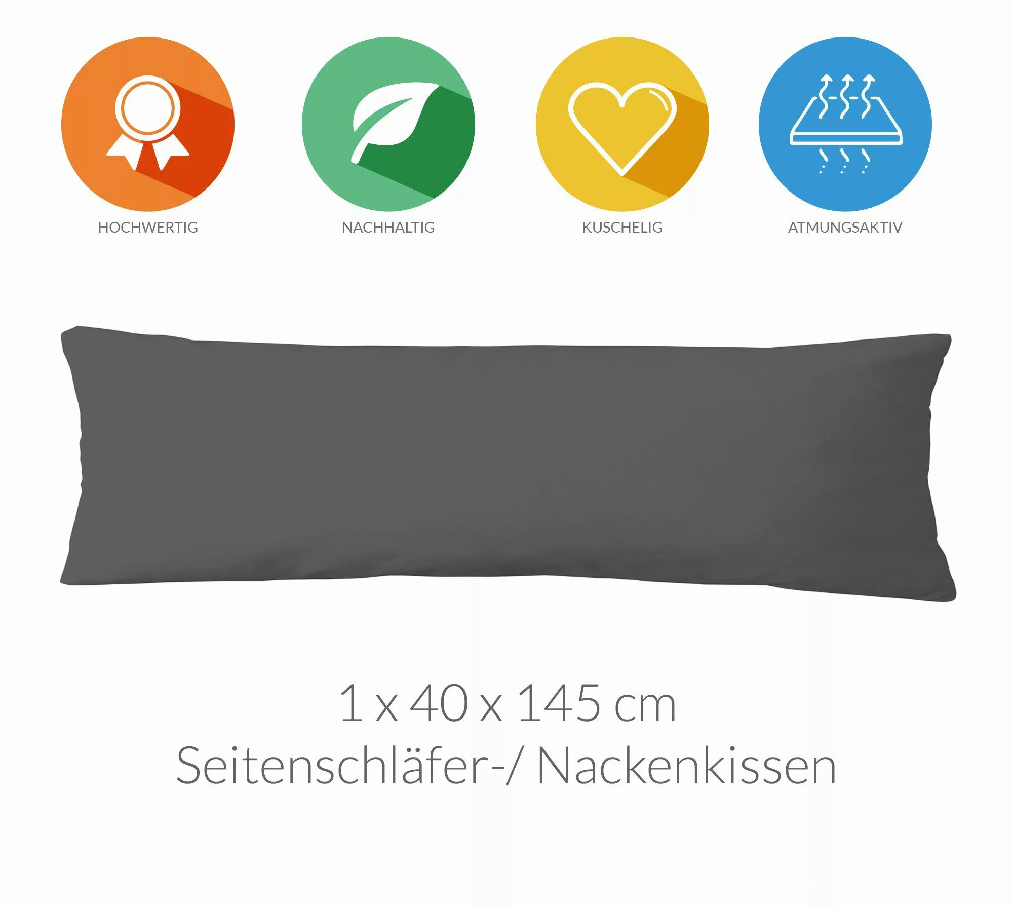 Lavea Kissenbezug Jasmin, (1 Stück), Kopfkissenbezug günstig online kaufen