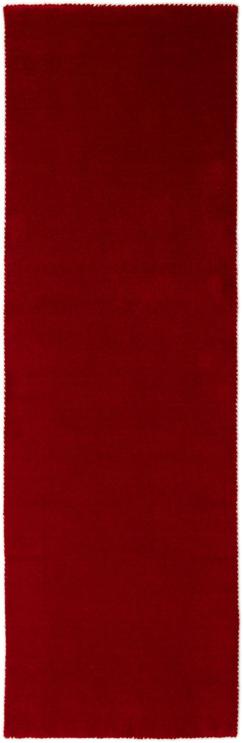 carpetfine Wollteppich »Gabbeh Lola Uni«, rechteckig, 14 mm Höhe, mit natür günstig online kaufen