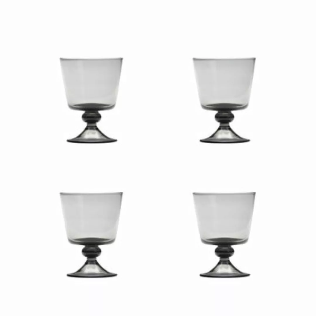 Weißweinglas La Mère glas grau / 4er-Set - Serax - Grau günstig online kaufen