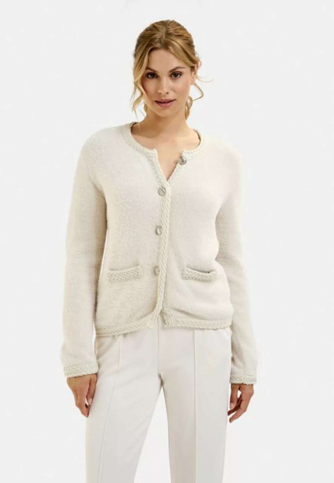 Milano Italy Strickjacke CARDIGAN W ROUNDNECK günstig online kaufen