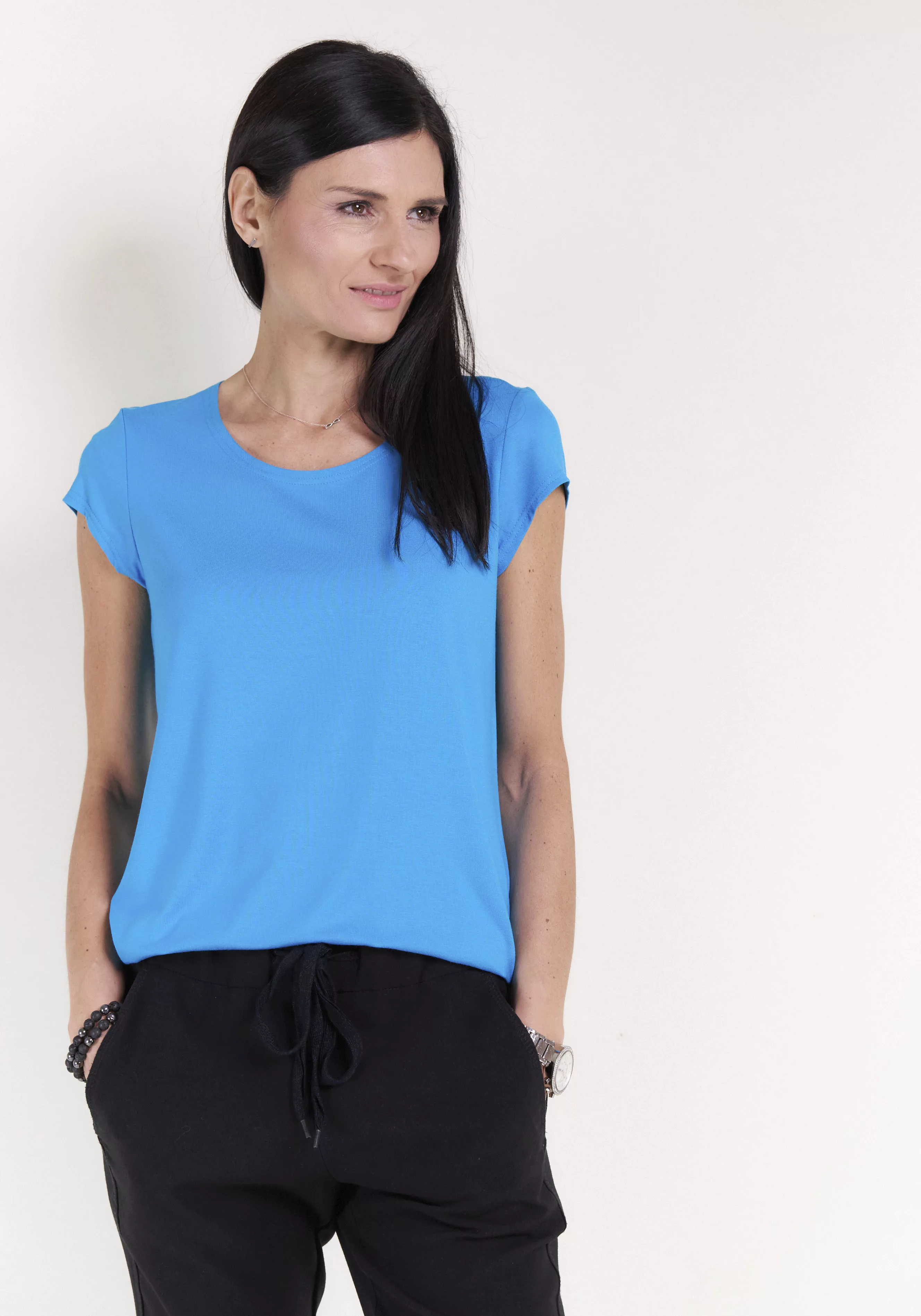 Seidel Moden T-Shirt mit V- oder rundem Ausschnitt, MADE IN GERMANY günstig online kaufen