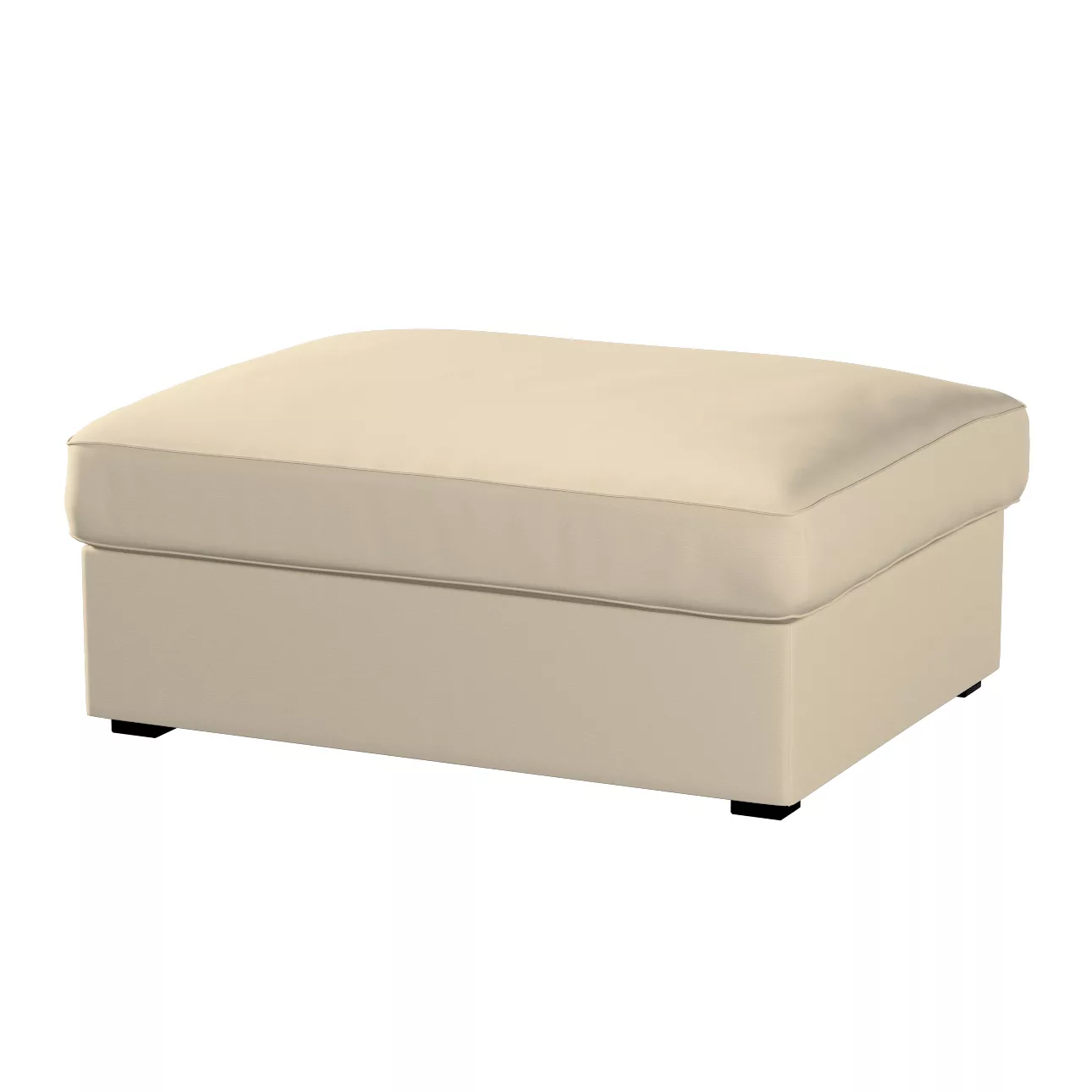 Bezug für Kivik Hocker, caffe latte, Bezug für Hocker Kivik, Cotton Panama günstig online kaufen