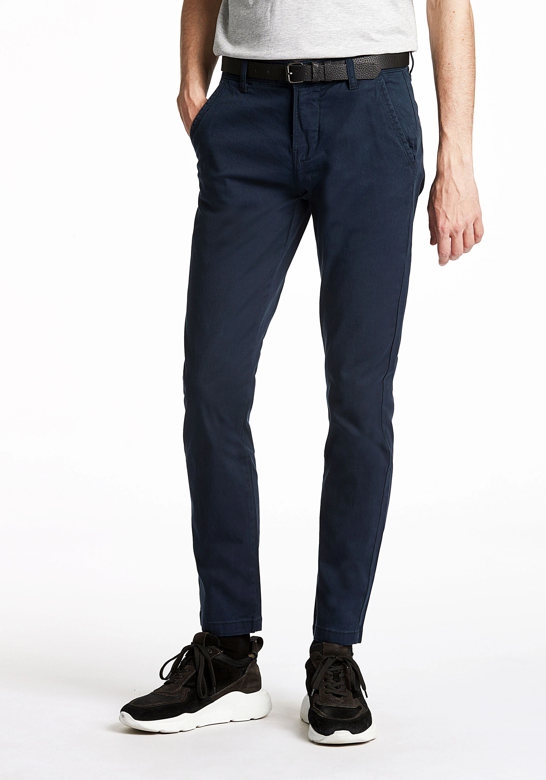 LINDBERGH Chinohose (2-tlg) mit Gürtel und günstig online kaufen