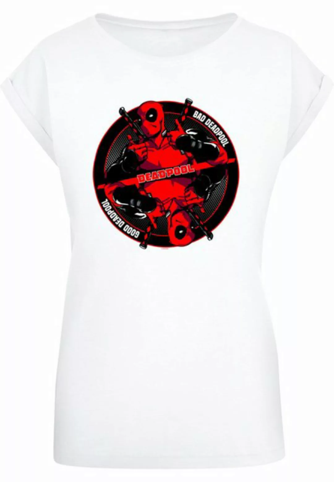 ABSOLUTE CULT T-Shirt ABSOLUTE CULT Damen Ladies Deadpool - Good Bad T-Shir günstig online kaufen