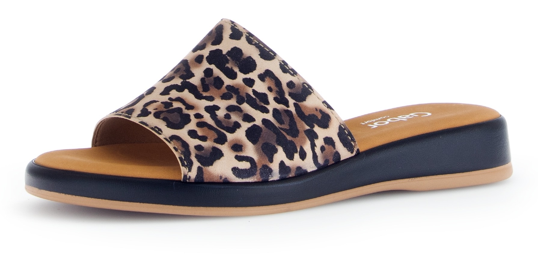 Gabor Pantolette "RHODOS", Sommerschuh, Komfortschuh, kleiner Stretcheinsat günstig online kaufen