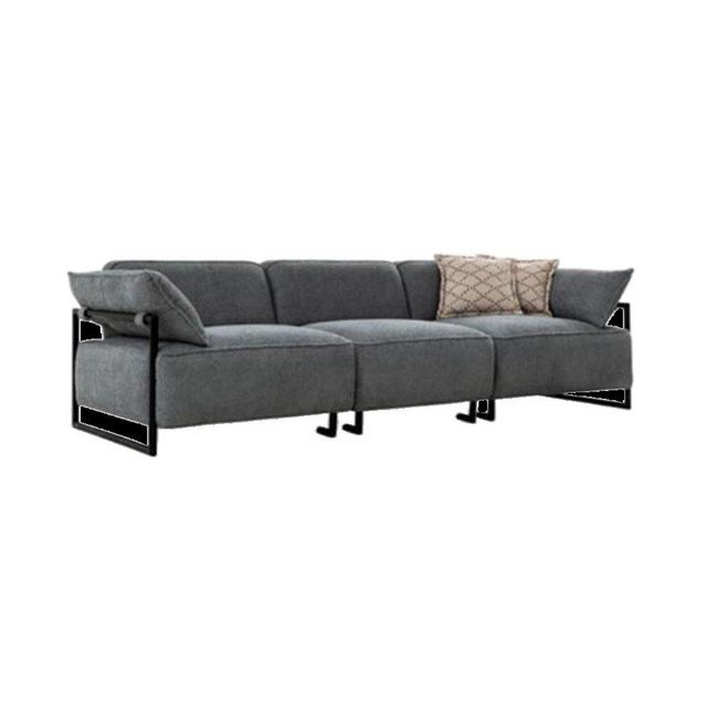 JVmoebel Sofa Wohnzimmer Textil Sofa 3 Sitzer Luxus Möbel Sitz Design Couch günstig online kaufen