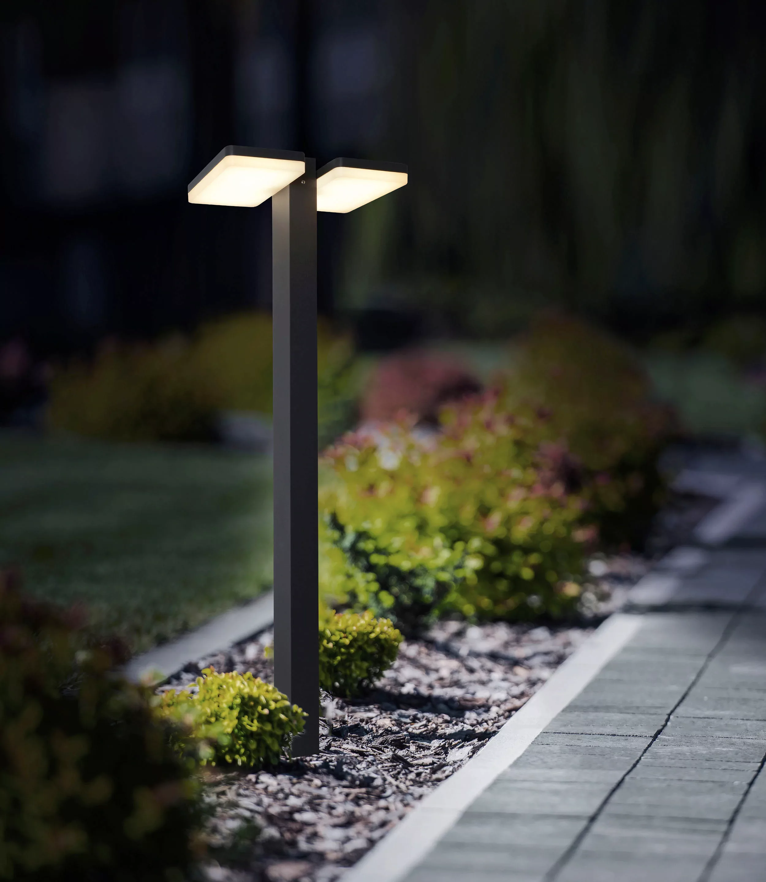 Näve LED-Außensockelleuchte anthrazit günstig online kaufen