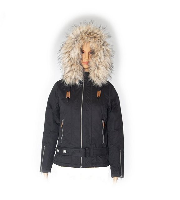 S'questo Winterjacke Damen Jacke mit abnehmbarer Kapuze günstig online kaufen