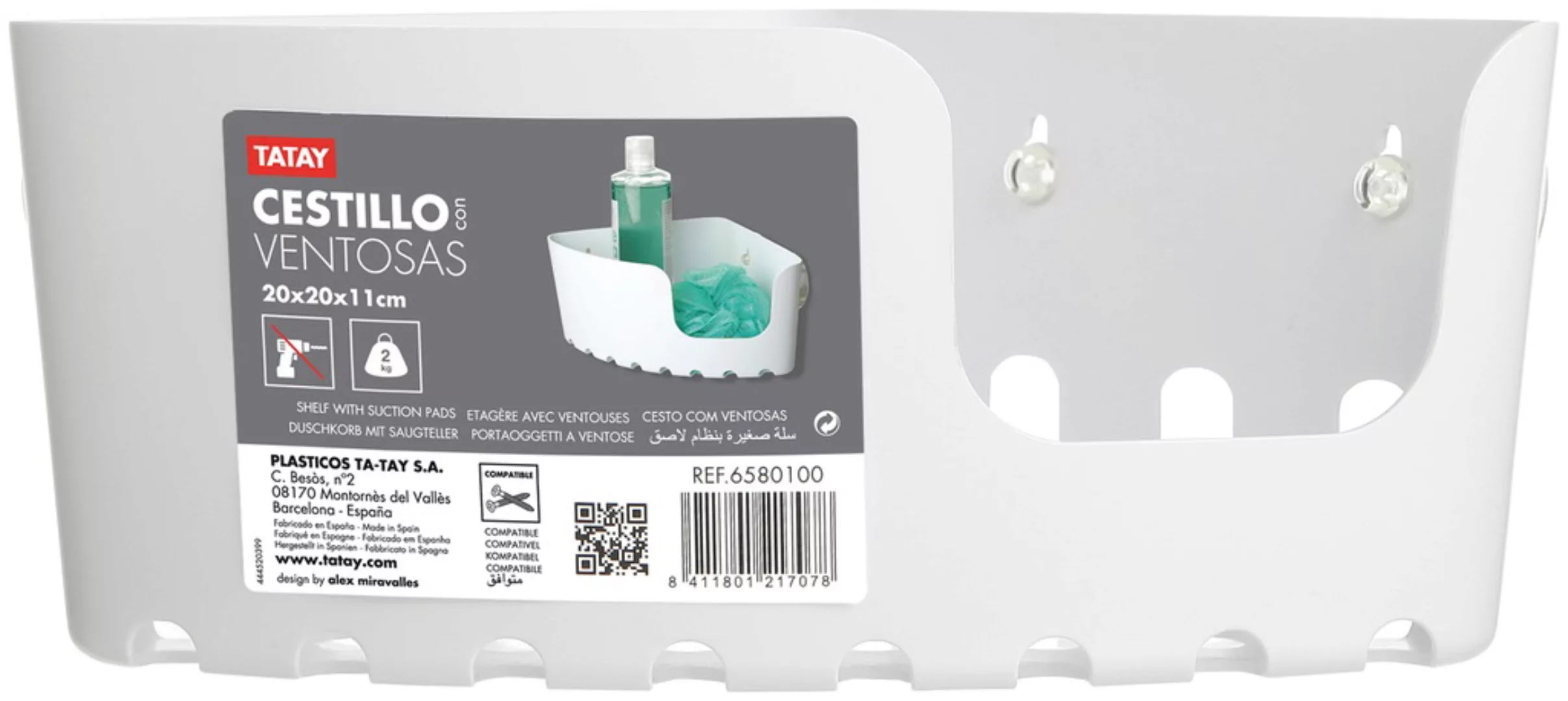 Sanotechnik Badorganizer, mit Saugteller günstig online kaufen