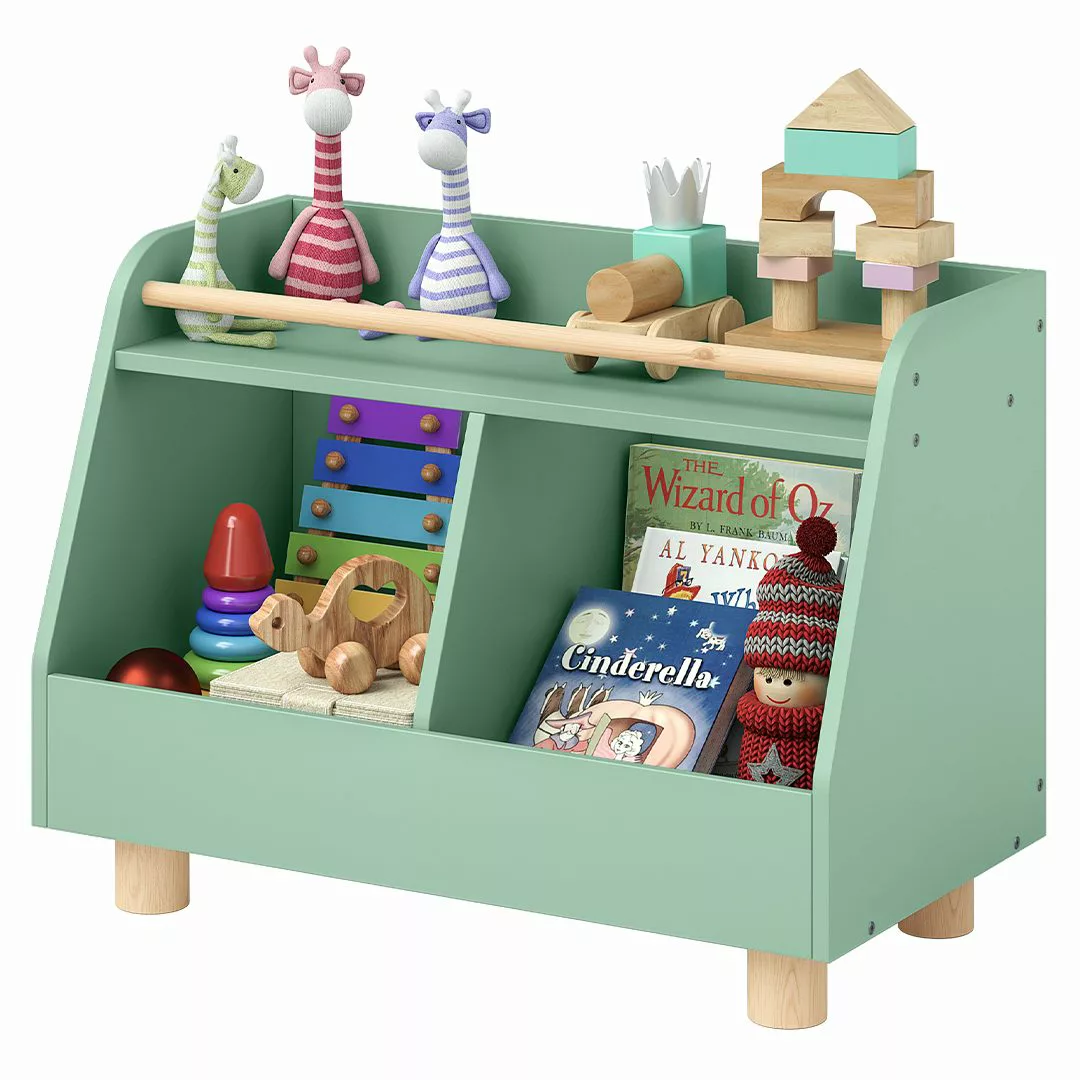 Bellabino Kinderregal Belly, Spielzeugregal mintgrün, 2 günstig online kaufen