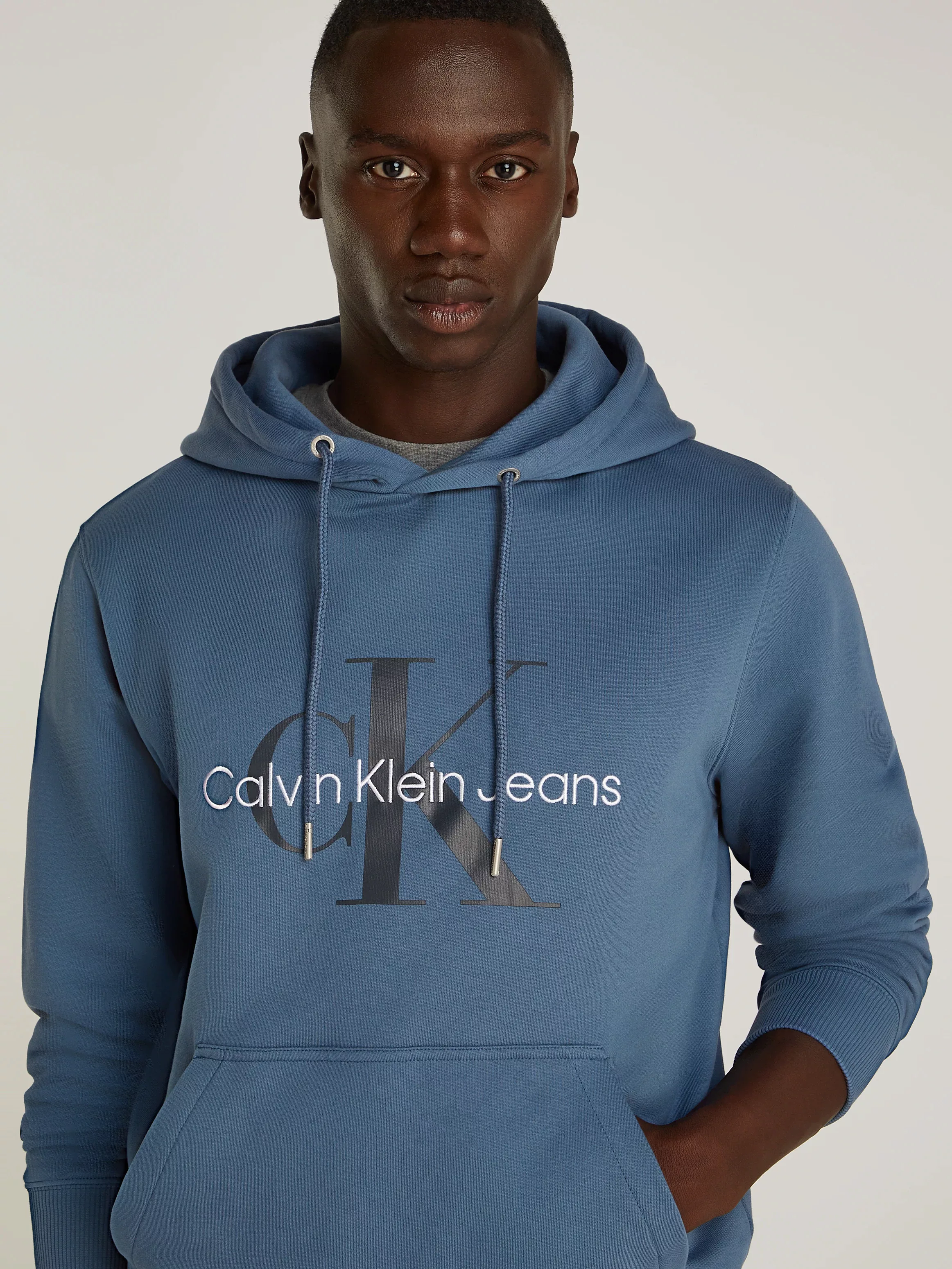 Calvin Klein Jeans Kapuzensweatshirt SEASONAL MONOLOGO REGULAR HOODIE mit L günstig online kaufen