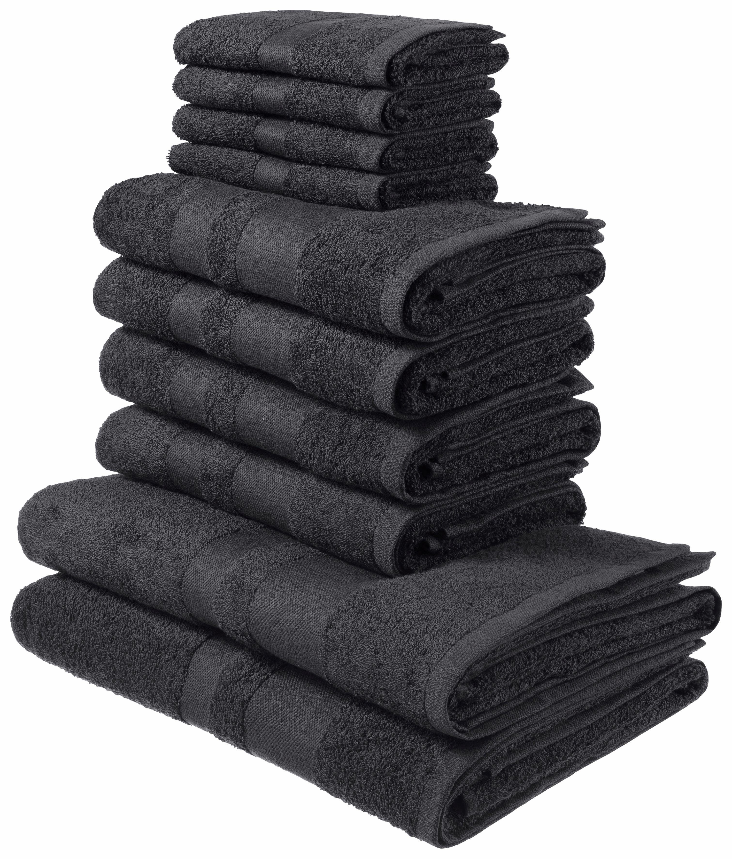 my home Handtuch Set Vanessa, 10-tlg günstig online kaufen