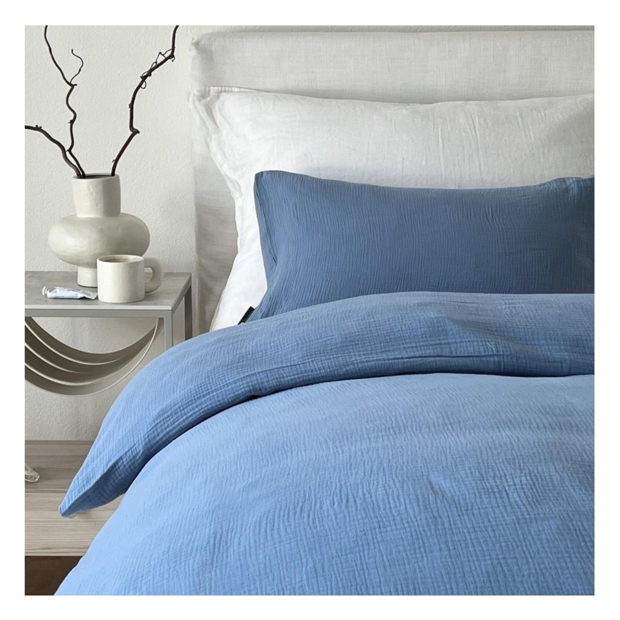 von Herzen Bettwäsche Handmade Musselin Bettwäsche günstig online kaufen