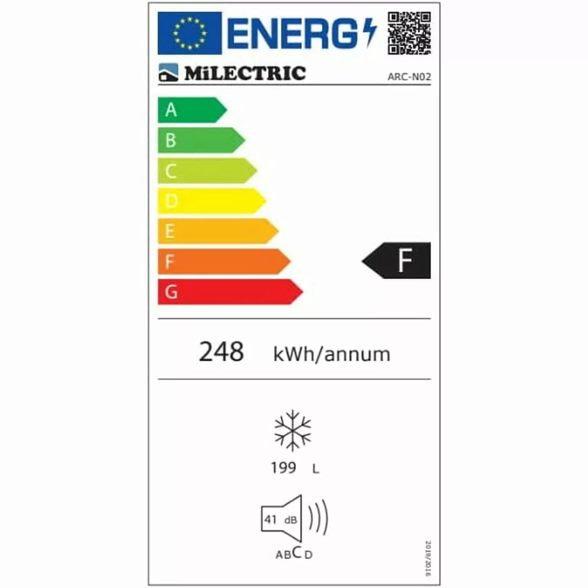 Gefrierschrank Milectric Arc-n02 günstig online kaufen