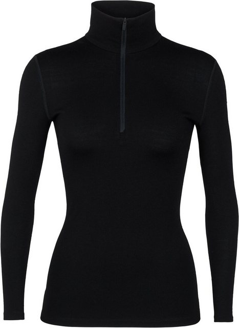 Icebreaker T-Shirt Women 260 Tech LS Half Zip BLACK günstig online kaufen