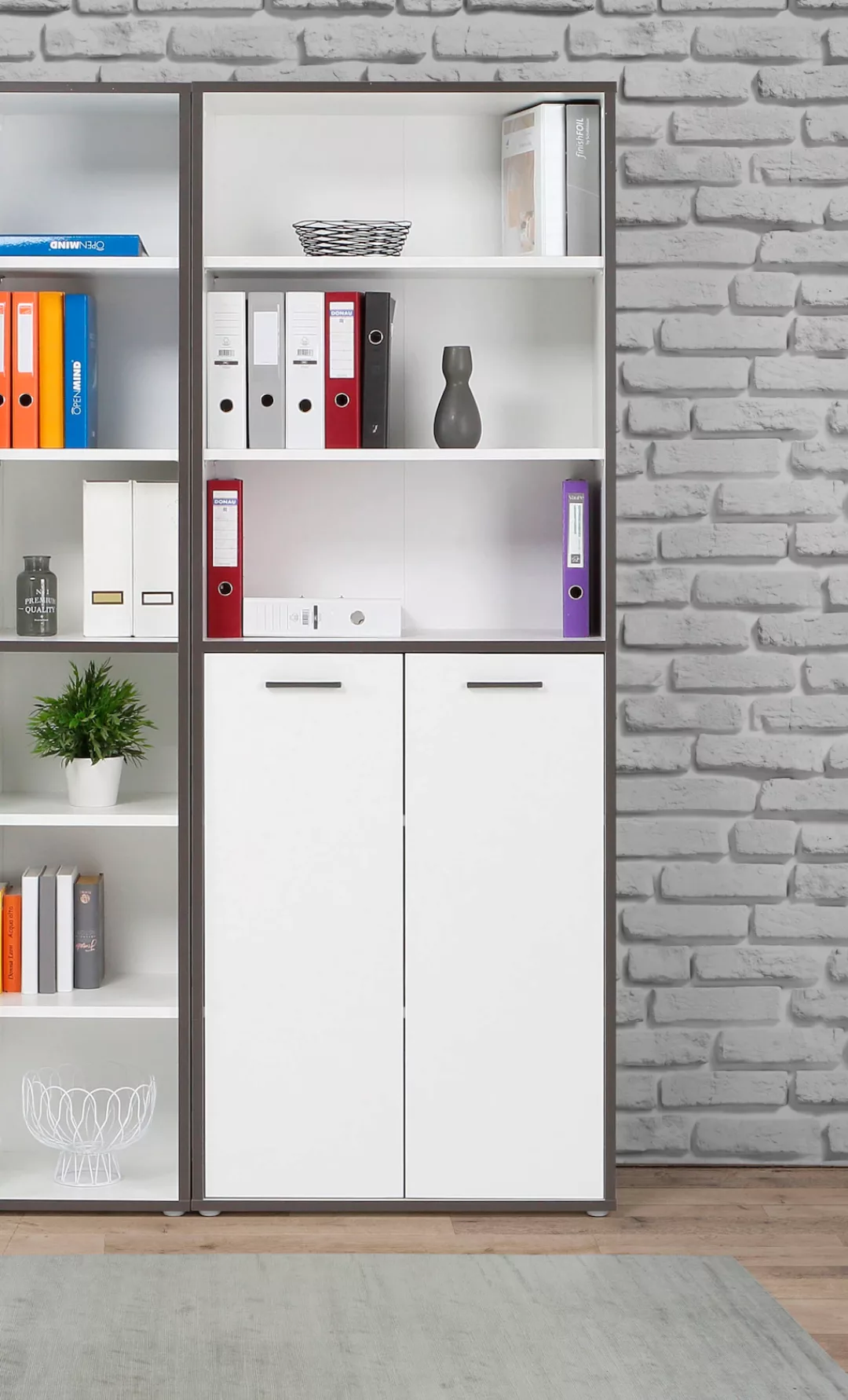 FORTE Aktenregal "Keflav", Breite 84,5 cm günstig online kaufen