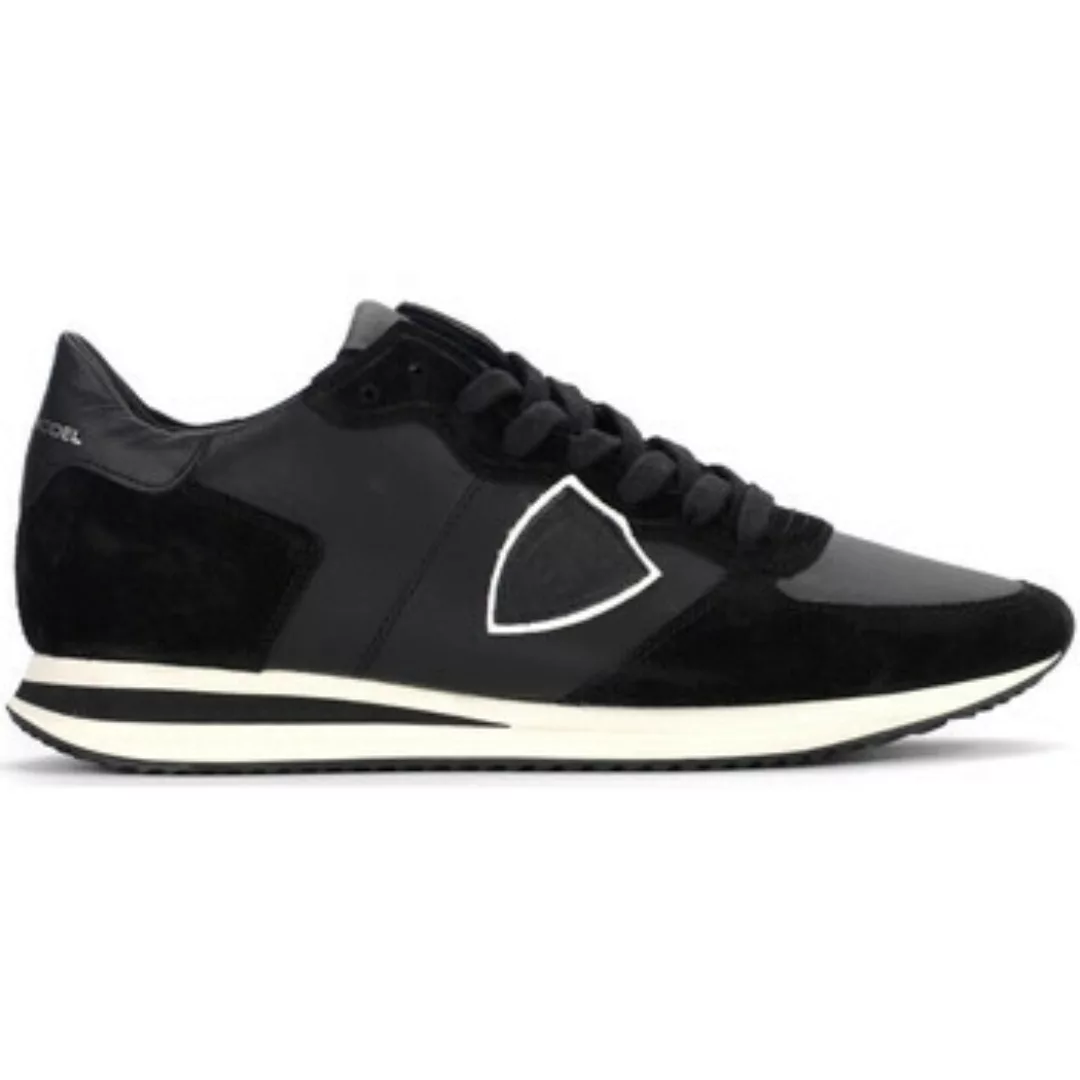 Philippe Model  Sneaker Sneaker  Tropez X aus schwarzem Leder und günstig online kaufen