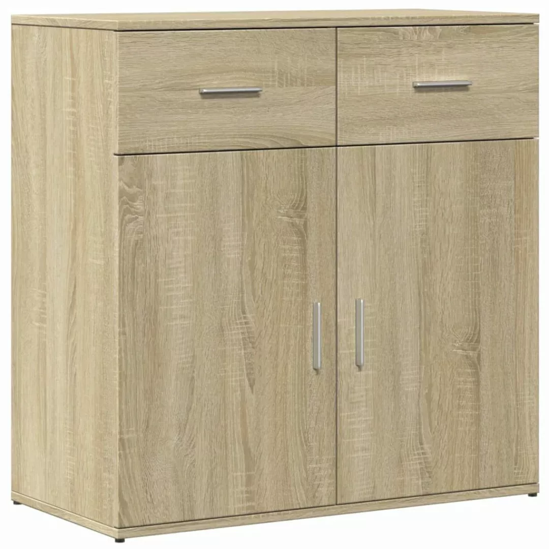 vidaXL Sideboard Sideboard Sonoma-Eiche 79x38x80 cm günstig online kaufen