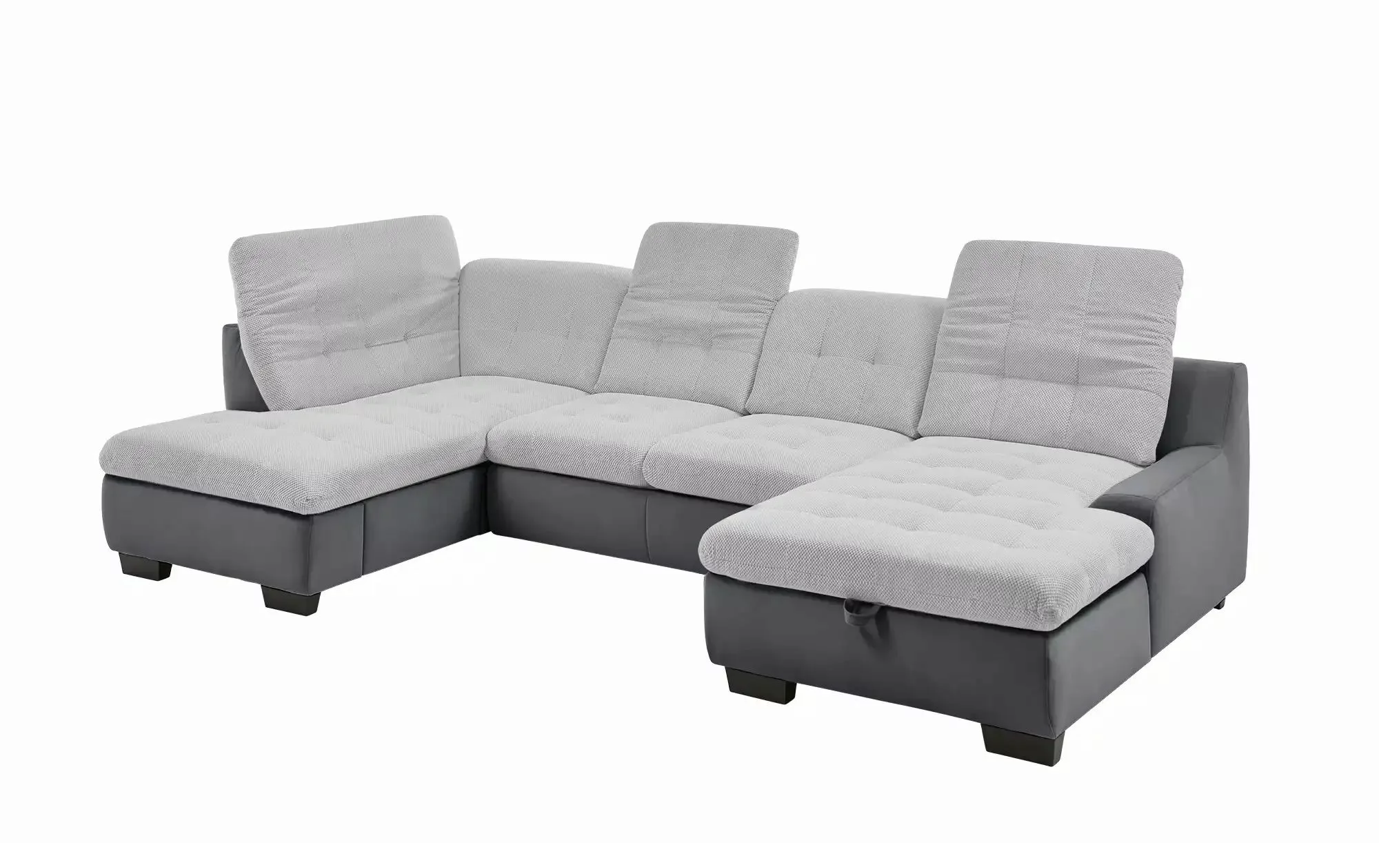 Lounge Collection Wohnlandschaft  Davinci ¦ grau ¦ Maße (cm): B: 346 H: 85 günstig online kaufen