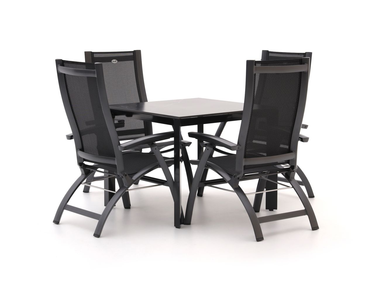 Hartman Primo/Sestino 90 cm Gartenmöbel-Set 5-Teilig verstelbaar günstig online kaufen