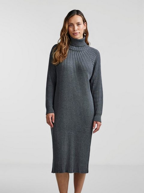 Y.A.S Strickkleid "YASMAVI KNIT MIDI ROLLNECK DRESS" günstig online kaufen