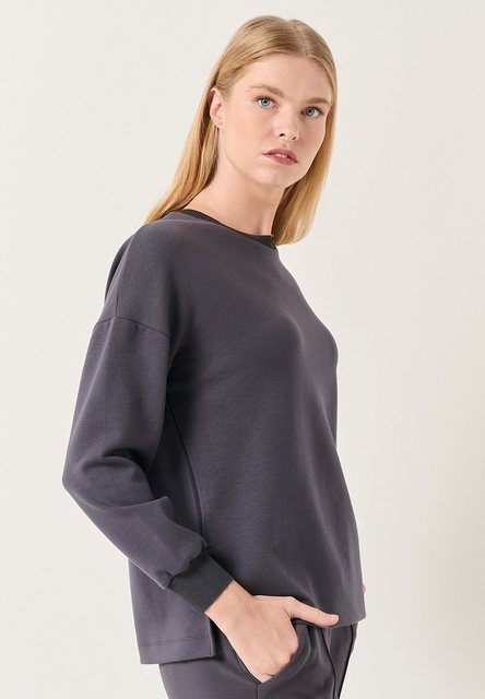 Jimmy Key Sweatshirt Rundhalsausschnitt Langärmlig Oversized Sweatshirt günstig online kaufen